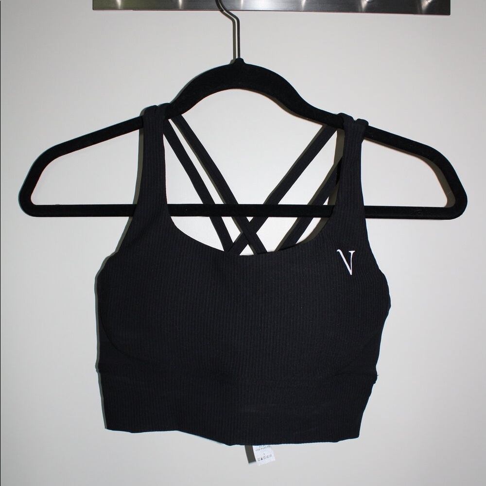 Ribbed sports bra